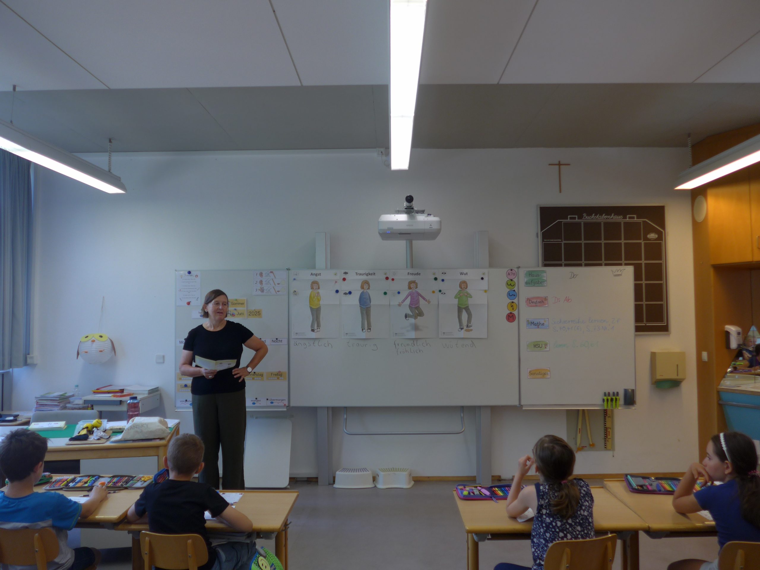 Klasse 2000 in der 2a und 2b – Gefühle