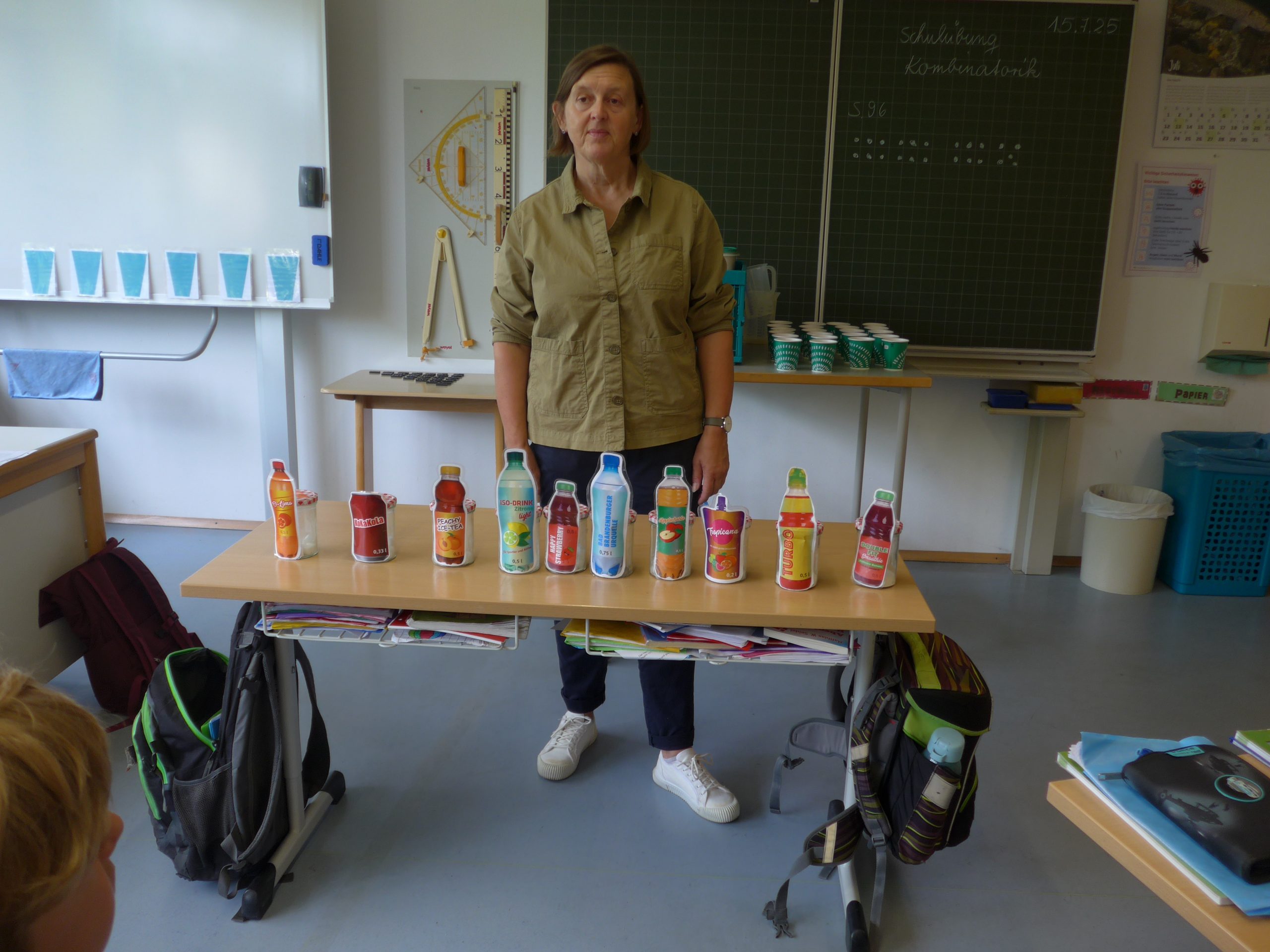 Trinkflaschenaktion der AOK