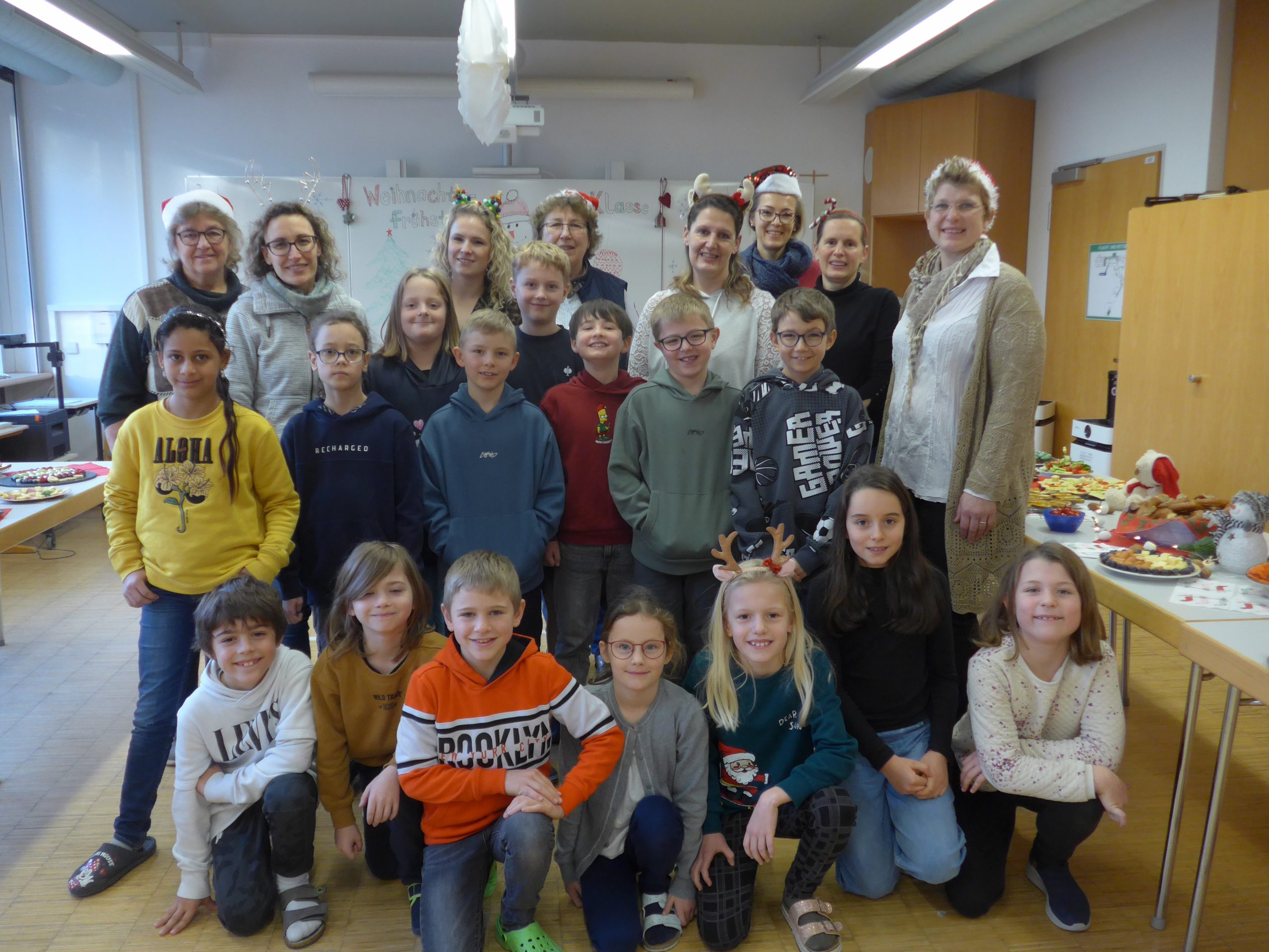 Pausenfrühstück der 3a