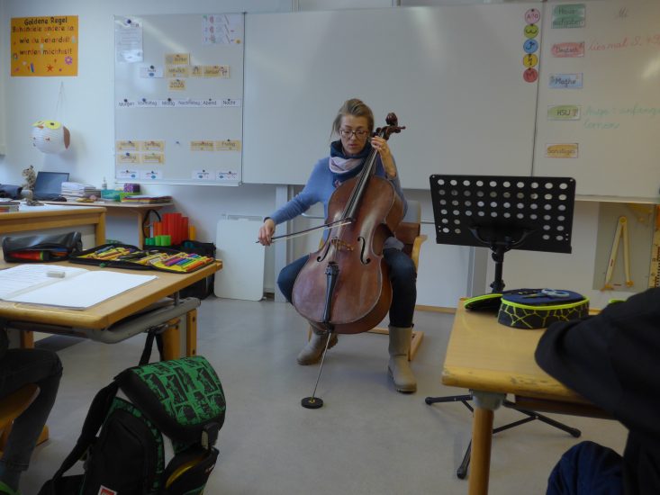 Instrumentenvorstellung in der 3a