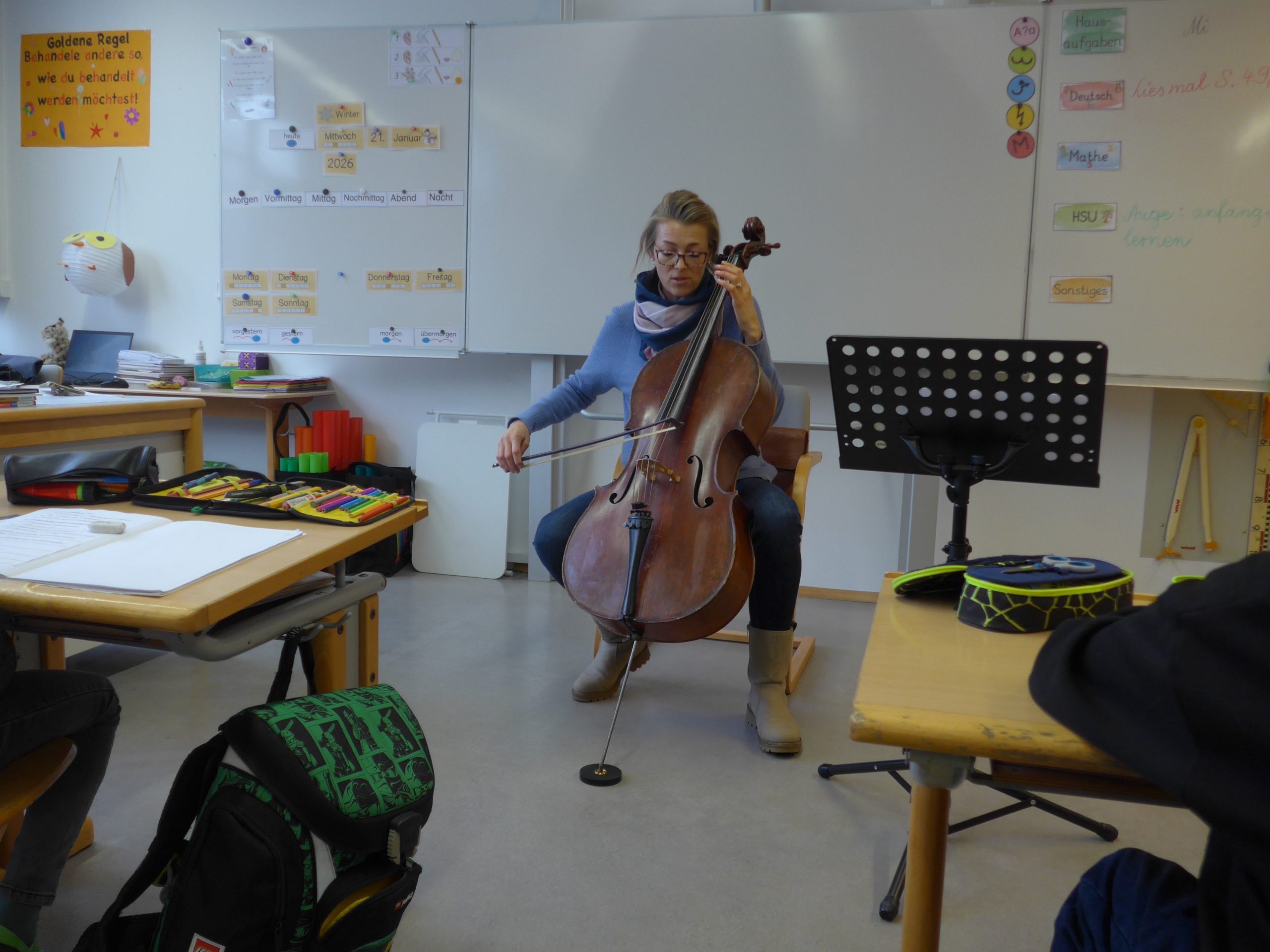 Instrumentenvorstellung in der 3a