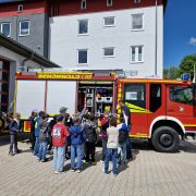 Besuch bei der Feuerwehr