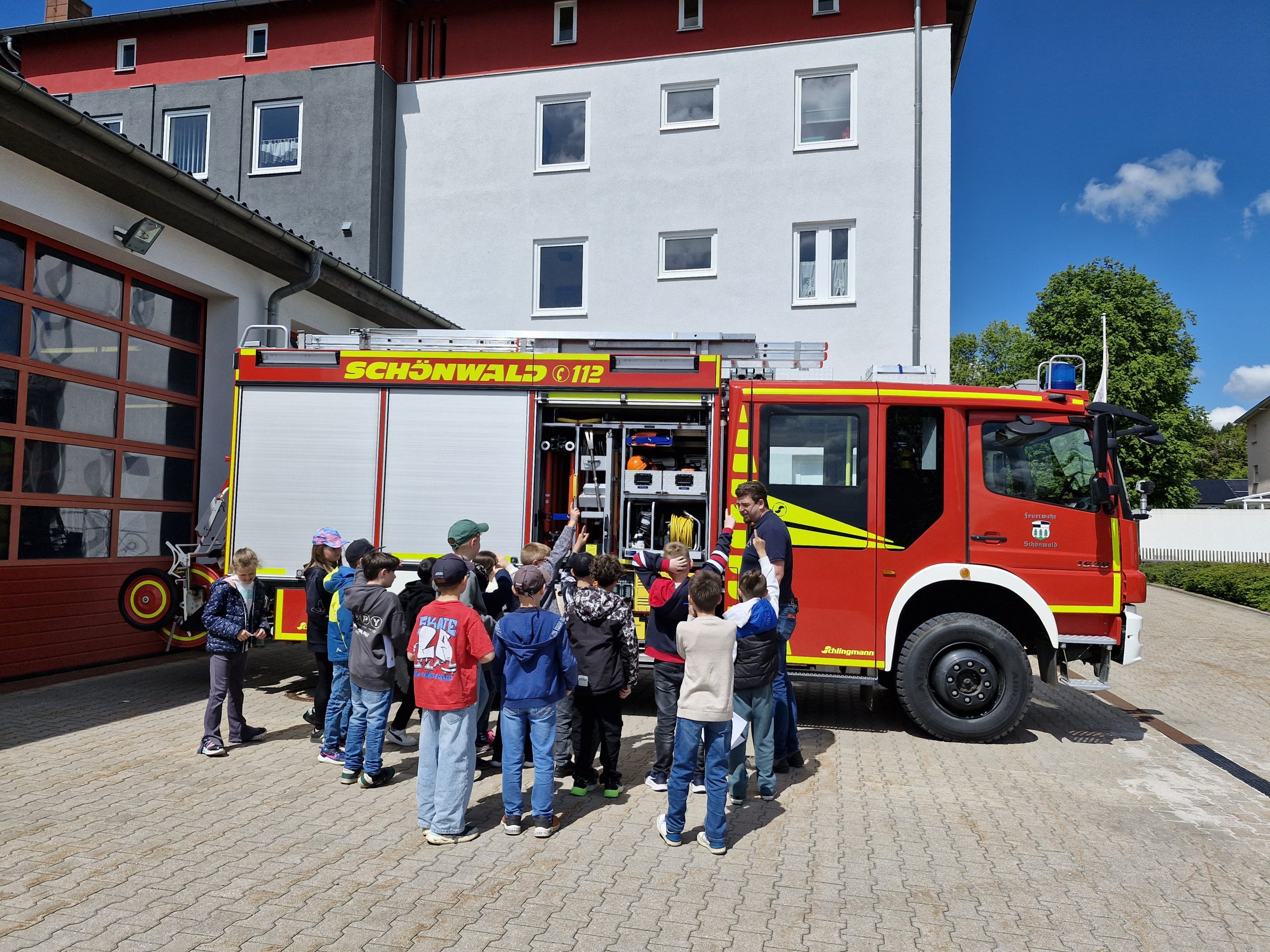 Besuch bei der Feuerwehr